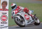 Herri Torrontegui van team Suzuki - nieuwe ansichtkaart, Verzenden, 1980 tot heden, Ongelopen, Sport en Spel