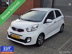 Kia Picanto 1.0 CVVT X-treme✅️Led✅️Airco✅️Apk✅, Voorwielaandrijving, Euro 5, Gebruikt, Zwart