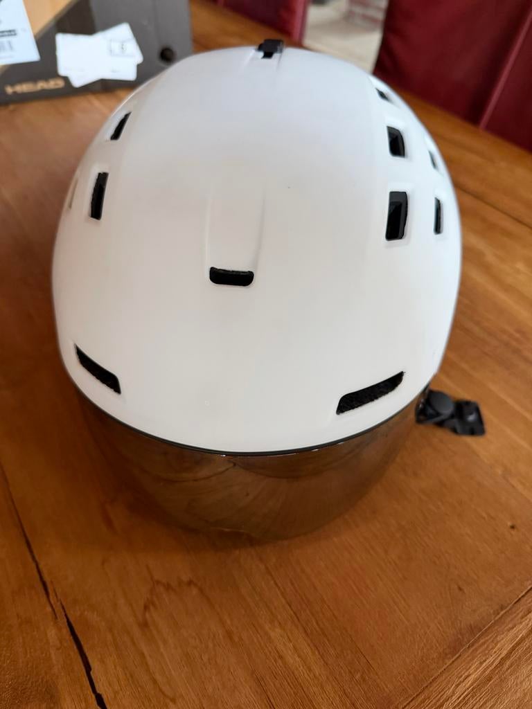 Head Radar Visor Skihelm, Sport en Fitness, Skiën en Langlaufen, Zo goed als nieuw, Kleding, Skiën, Head, Minder dan 100 cm, Ophalen of Verzenden