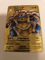 Metalen Pokémonkaart - Blastoise VMAX, Hobby en Vrije tijd, Verzamelkaartspellen | Pokémon, Ophalen