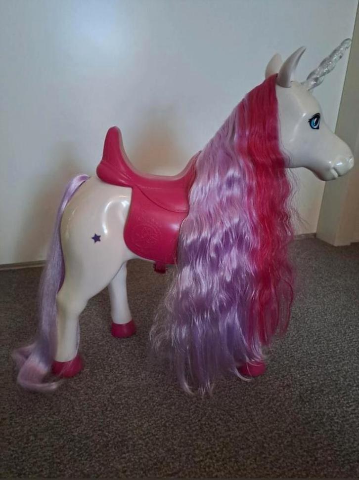 Baby born interactieve eenhoorn, Kinderen en Baby's, Speelgoed | Poppen, Gebruikt, Babypop, Ophalen