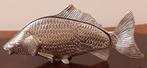 🦈Vintage: Verzilverde servethouder - Koi karper🏷️€25,-, Ophalen of Verzenden