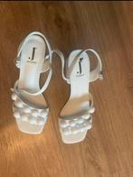 Jeannot: z.g.a.n. Italiaanse open pumps maat 38, Wit, Sandalen of Muiltjes, Zo goed als nieuw, Jeannot