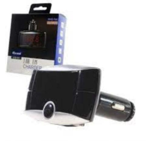 FM Radio Transmitter Bluetooth Car Kit 2 USB groot scherm, Auto diversen, Carkits, Nieuw, Ophalen