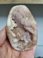 Mooi stuk druzy bloemagaat, Verzamelen, Mineralen en Fossielen, Ophalen of Verzenden, Mineraal
