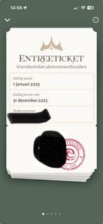 Efteling Vriendenticket geldig t/m 31 dec 2025, Tickets en Kaartjes, Eén persoon, Ticket of Toegangskaart
