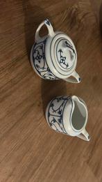 Suiker en melk set blauw saks, Huis en Inrichting, Keuken | Servies, Ophalen of Verzenden, Zo goed als nieuw, Overige stijlen