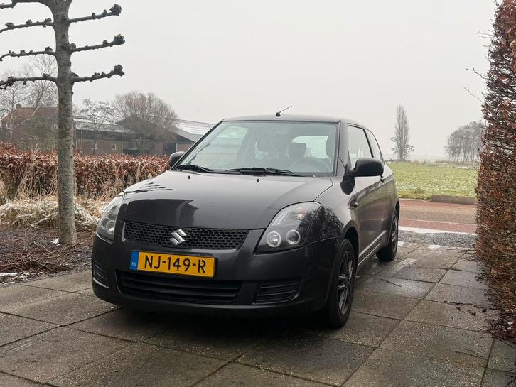 Suzuki Swift 1.3 3D 2010 Zwart, Auto's, Suzuki, Particulier, Swift, Airbags, Airconditioning, Android Auto, Apple Carplay, Bluetooth