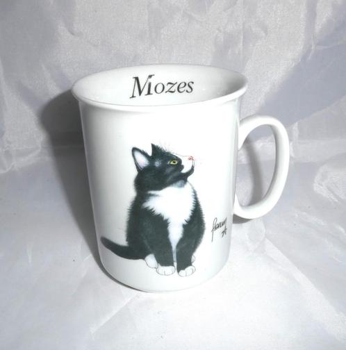 Francien van Westering Katten Mok Mozes, Huis en Inrichting, Keuken | Servies, Zo goed als nieuw, Bord(en), Overige stijlen, Porselein