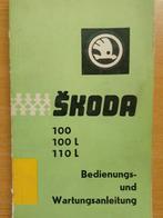 Skoda 100, 100 L, 110 L handleiding uit 1970 Praag, Ophalen of Verzenden