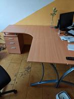 Hoekbureau met laden, Huis en Inrichting, Bureaus, Ophalen, Zo goed als nieuw, Bureau