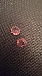 Twee Roze Edestenen, Ophalen of Verzenden, Gebruikt