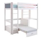 Hoogslaper Jip Beterbed met logeerbed en bureau, Ophalen, Gebruikt, Hoogslaper