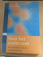 Voor het onderzoek, het formuleren van de probleemstelling, Ophalen of Verzenden, Beta, Zo goed als nieuw, HBO