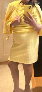 Prachtige Twin set geel Joseph Ribkoff maat 40/42, Maat 38/40 (M), Overige typen, Geel, Ophalen of Verzenden