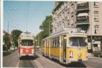 KOPENHAGEN STANDAARD DEUWAG ENKEL GELEEDE TRAM STRAATBEELD, Ophalen of Verzenden, Zo goed als nieuw, Tram, Kaart of Prent