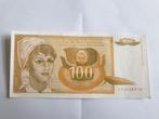 Joegoslavië / Yugoslavia 100 Dinara 1990 WOMAN - WHEAT UNC, Verzenden, Joegoslavië, Los biljet