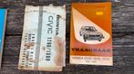 Honda Civic 1200/1500 instructieboekje, vraagbaak, Ophalen of Verzenden