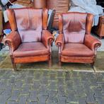 2 vintage Schapenleren DNG fauteuils + BEZORGING GRATIS, Huis en Inrichting, Fauteuils, Gebruikt, Lounge, Ophalen of Verzenden