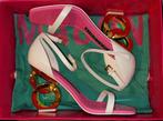 Kat Maconie 39 hakken schoenen wit / roze, Kat Maconie, Wit, Ophalen of Verzenden, Zo goed als nieuw
