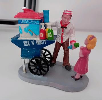 Lemax snocone stand, retired, Lemax figuur Kerstdorp beschikbaar voor biedingen