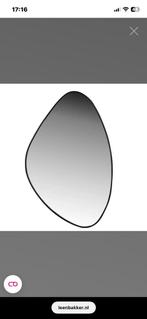 Nieuwe spiegel Malmo matzwart 60x40cm van Leen Bakker, Huis en Inrichting, Woonaccessoires | Spiegels, Ophalen, Minder dan 50 cm