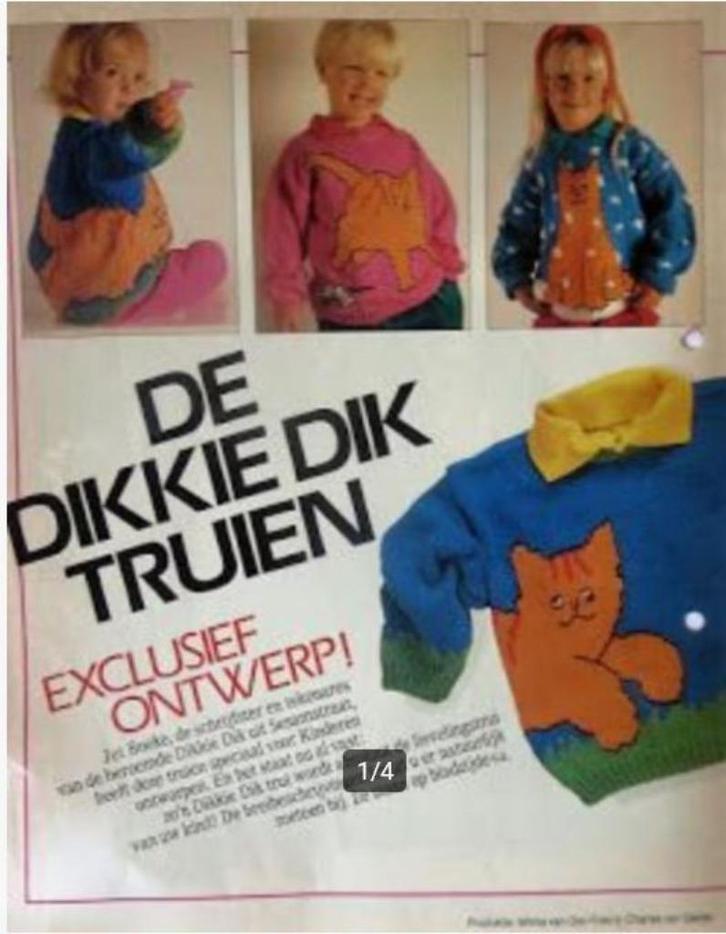 Dikkie dik breipatronen voor 3 truien (3 v/d prijs van 1!), Hobby en Vrije tijd, Breien en Haken, Nieuw, Breien, Patroon of Boek