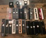 Partij nieuwe horloges - Philips, Phonak, Siemens, Overige merken, Overige materialen, Leer, Polshorloge
