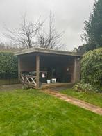 Houten Schuur met Overkapping, Ophalen, Gebruikt, Hout, Overige typen