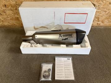 Akrapovic titanium uitlaat demper BMW F650GS F700GS F800GS beschikbaar voor biedingen
