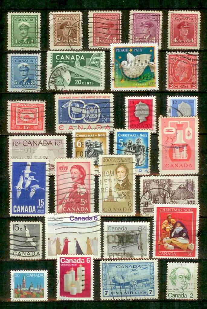 Canada # 079, Ophalen, Gestempeld, Noord-Amerika