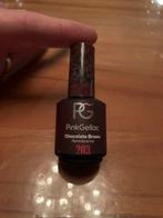 Pink Gellak chocolate brown 203, Sieraden, Tassen en Uiterlijk, Bruin, Nieuw, Ophalen of Verzenden, Handen en Nagels