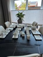 Modern hoogwaardig 12 delig servies! 82 delig totaal, Huis en Inrichting, Ophalen, Zo goed als nieuw, Overige stijlen, Porselein