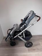 Tweeling kinderwagen Uppababy Vista, Ophalen of Verzenden, Gebruikt