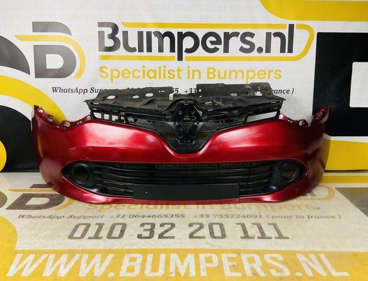 BUMPER Renault Clio 4 + Grill 2012-2016 VOORBUMPER 6217z, Auto diversen, Tuning en Styling, Ophalen of Verzenden
