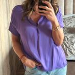 Paarse top van Ibana in maat 34., Ophalen of Verzenden, Zo goed als nieuw, Maat 34 (XS) of kleiner, Paars