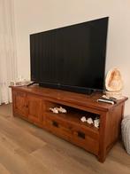 Tv meubel Teakhout, Ophalen, 150 tot 200 cm, Teakhout, Zo goed als nieuw