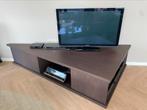 Uniek TV meubel/wandkast, handgemaakt design, Minder dan 100 cm, 25 tot 50 cm, 200 cm of meer, Eikenhout