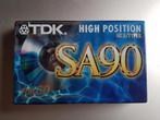 TDK SA90 High Position IEC II / Type II SA-90EB, Overige genres, 1 bandje, Ophalen of Verzenden, Met bewaardoos, rek of koffer