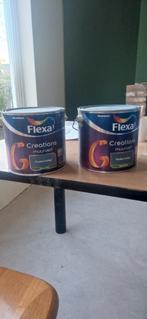 5liter flexa muurverf faded indigo, Doe-het-zelf en Verbouw, Ophalen, Nieuw, Verf, 5 tot 10 liter