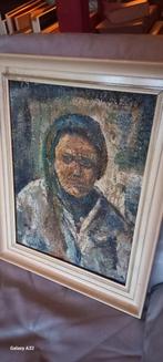 Studie Boerin van Peter van den Braken (Eindhoven 1896-1979, Antiek en Kunst, Kunst | Schilderijen | Klassiek, Ophalen of Verzenden