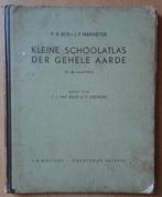 KLEINE SCHOOLATLAS  der gehele aarde - 1939 - PR Bos, Boeken, Overige atlassen, Ophalen of Verzenden, Zo goed als nieuw, 1800 tot 2000