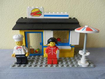 Lego 6683 hamburger tent (uit 1983) beschikbaar voor biedingen