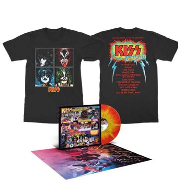 KISS 45th release Unmasked sealed lp no cd ltd MET SHIRT beschikbaar voor biedingen