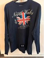 Donkerblauwe River Woods longsleeve T-shirt (NIEUW) 3XL, Kleding | Heren, Blauw, Nieuw, Overige maten, Ophalen of Verzenden