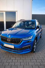 Skoda Kodiaq 1.5 TSI sportline 150pk Dsg 2022 rijklaarprijs, Zwart, 4 cilinders, Blauw, 75 €/maand