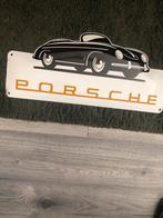 Emaille Bord Porsche 356 James Dean, mooie uitvoering, Ophalen of Verzenden, Zo goed als nieuw, Auto's