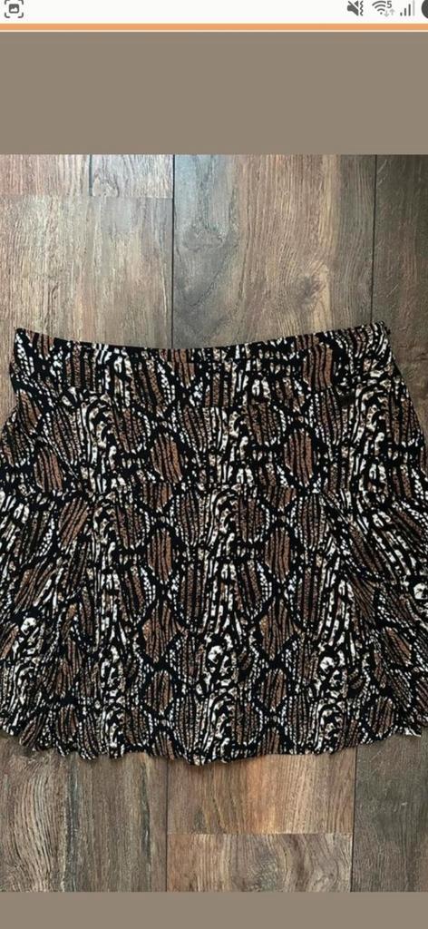 Nikkie plessen skort, Kleding | Dames, Rokken, Zo goed als nieuw, Maat 36 (S), Zwart, Boven de knie, Ophalen of Verzenden