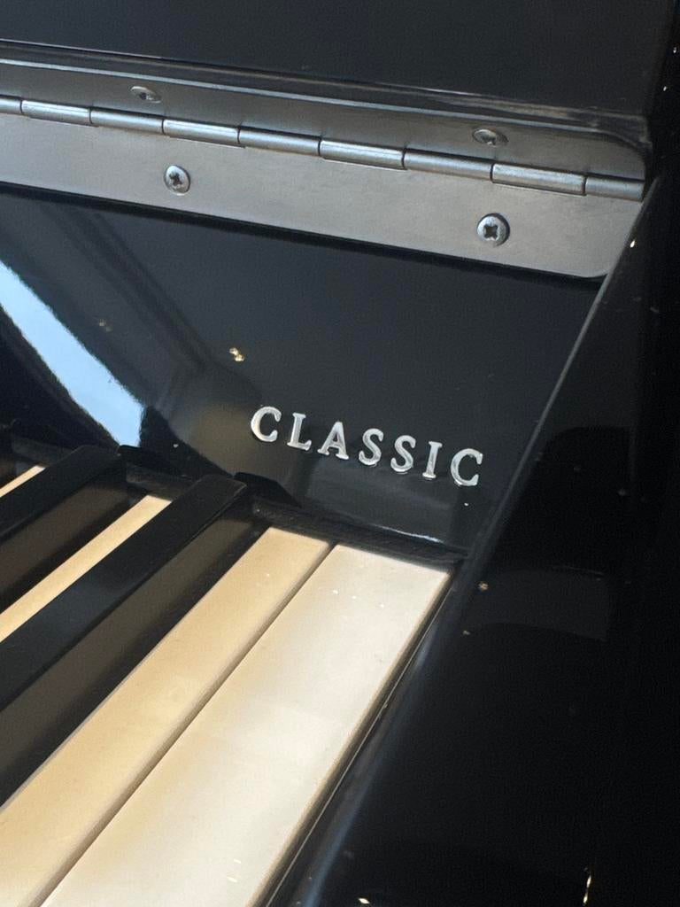 Schimmel C-120 met Silent Systeem, Muziek en Instrumenten, Piano's, Ophalen, Zwart, Zo goed als nieuw, Piano