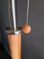Beuken staande lamp met kap, Huis en Inrichting, Lampen | Vloerlampen, Ophalen, Gebruikt